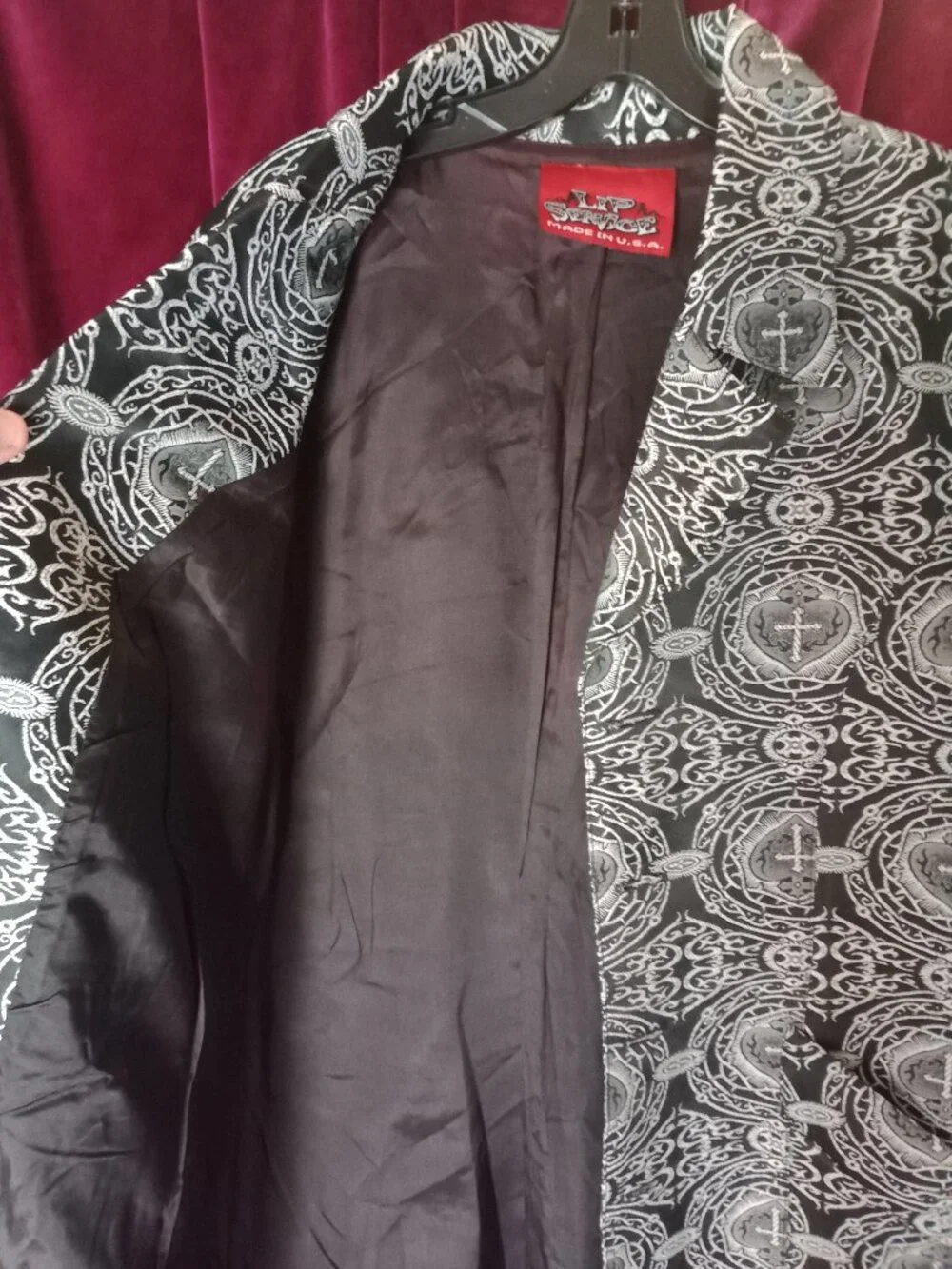 Lip Service mid 90s industrial-goth crossover aesthetic matching set - Picture 9 of 15